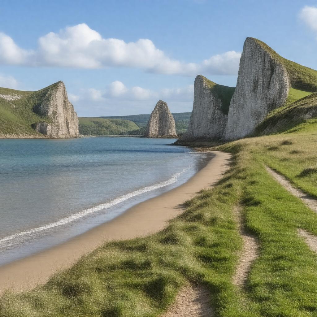 Three Cliffs Bay